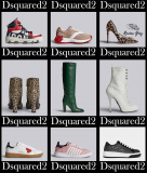Dsquared2 giới thiệu mẫu giày mới 2022 cho phái nữ